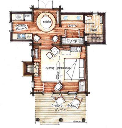 Cozy Cabin Floor Plans You Can Use To Make Your Getaway