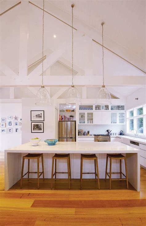 Vaulted ceilings bring a sense of openness to a home. 15 Collection of Vaulted Ceiling Pendant Lights