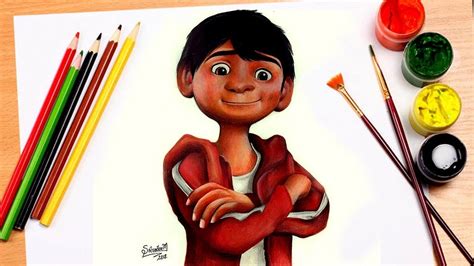 Miguel From Coco Disney Character Drawings Easy Disney Drawings Art