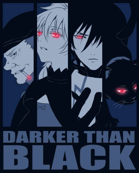 Darker Than Black Poster Anime Photo 14006784 Fanpop