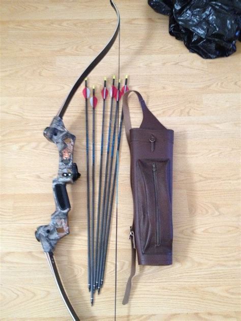 These Came Today My First Bow And Arrows And Quiver Archery