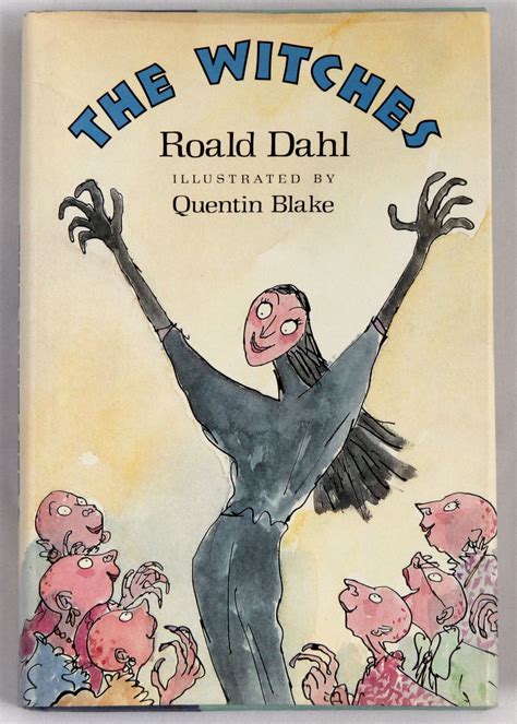 Started well but should have simply left the background white. The Witches, Roald Dahl