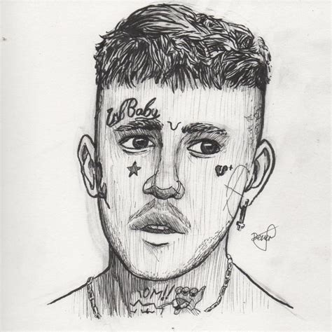 Lil Peep Drawing By Me Rlilpeep