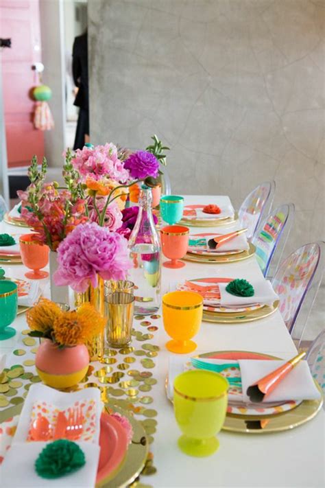 Deco De Table Anniversaire
