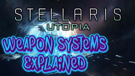 While stellaris doesn't let you use ascension perks to get psionic cyborg pops it is possible to do without mods. Stellaris Utopia - Weapon Systems Explained - YouTube