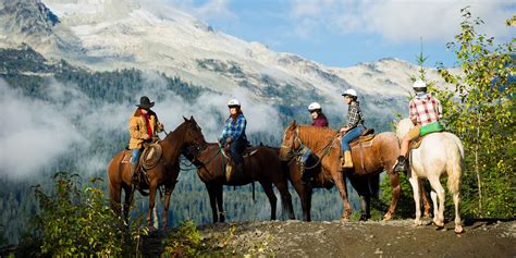 Horseback Riding Whistler Bc Tourism Whistler