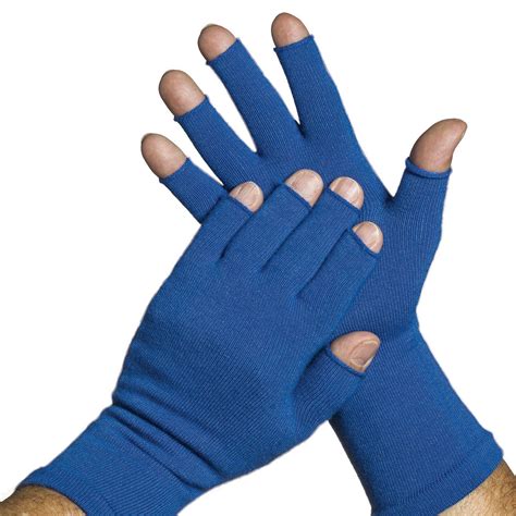34 Finger Gloves Medium Weight Keep Hands Warm With Raynauds