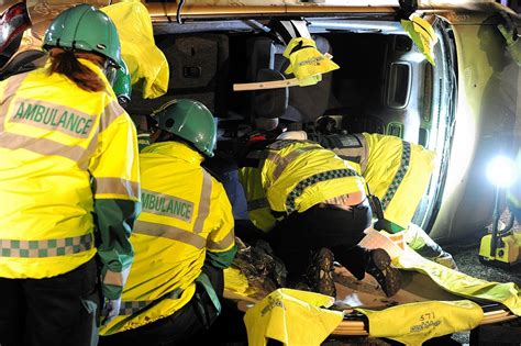 Dramatic video shows Moray emergency crews recreate real ...