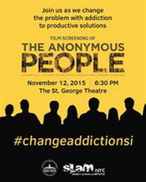 The Anonymous People Focuses On Addiction Recovery Silive Com