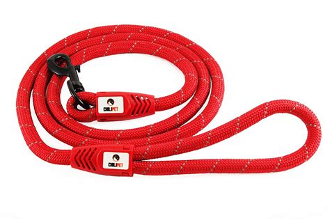 Comfortable And Durable 6 Ft Dog Rope Leash Features A Generous Hand