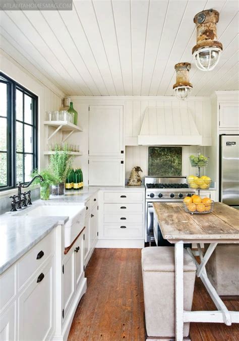 Cottage Farmhouse Kitchens Inspiring In White