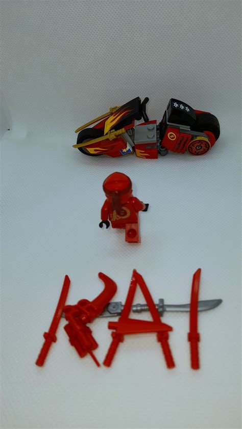 Moc Ninjago Kai´s Red Bike Lego Action And Adventure Themes