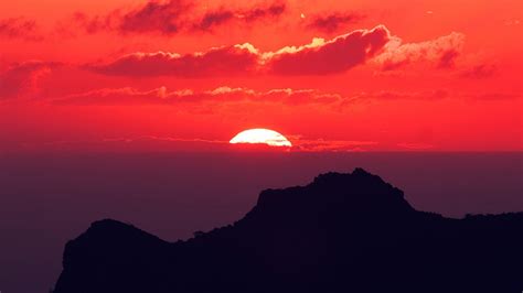 Sunset windows wallpapers pc in both widescreen and 4:3 resolutions. wallpaper for desktop, laptop | nk19-canary-island-sunset ...