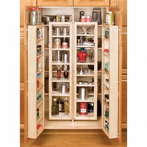Swing Out Complete Pantry System Rev A Shelf W Series Swing Out Single Units Rockler
