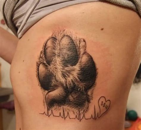 70 Best Paw Print Tattoo Ideas For Dog Lovers The Paws