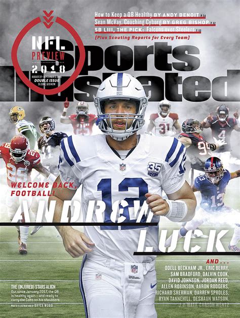 Indianapolis Colts Andrew Luck 2018 Nfl Football Preview Sports