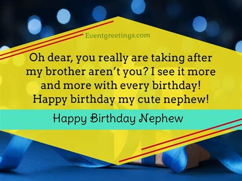 70 Exclusive Happy Birthday Nephew Wishes And Quotes With Blessings