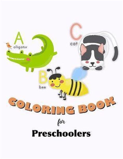 Abc Coloring Book For Preschoolers Zzz Inc 9798652500566 Boeken