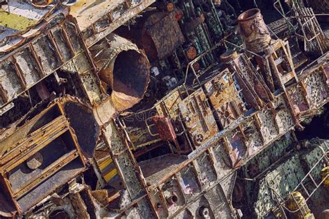 Cargo Ship Wreck Stock Image Image Of Wreck Sink Junk 245677757