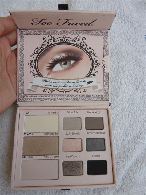 Beauty By Seagull Too Faced Palette Naked Eye