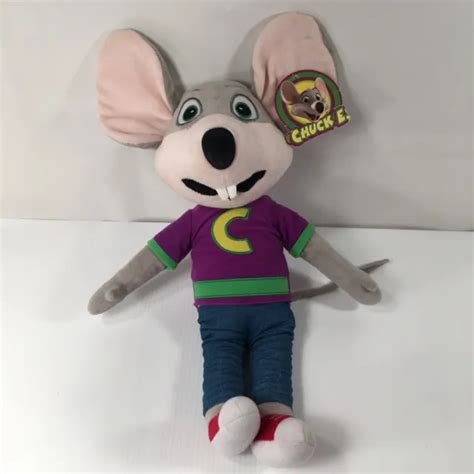 Chuck E Cheese Pizza Mouse 18 Stuffed Animal Plush Doll Fun Toy Chucky