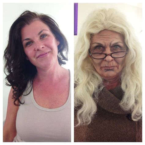 Aging Makeup For Theatre On Lisa Before And After Theatrical Makeup