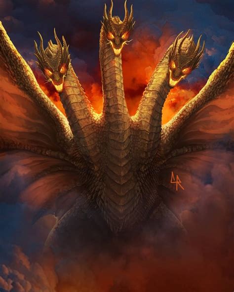 That's not a dragon that's 2 ghidorah heads and a kevin. Kevin Chapman on Instagram: "Here is a King Ghidorah ...