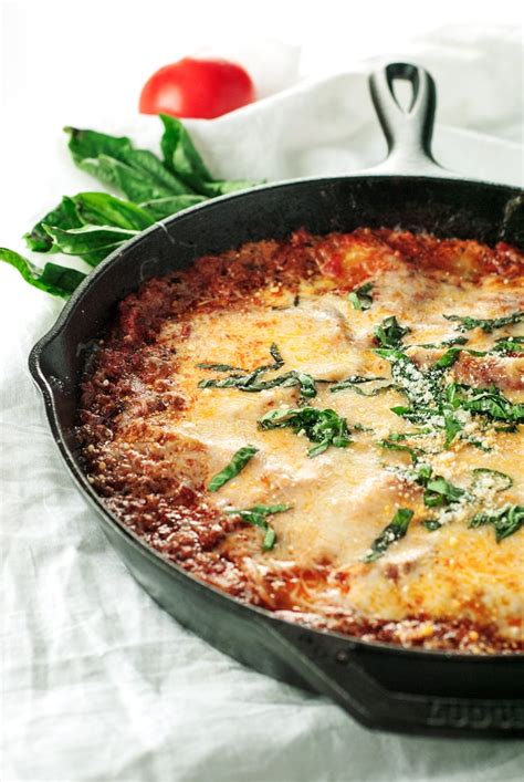 The Best Damn Easy Skillet Lasagna Recipe A Simple Pantry