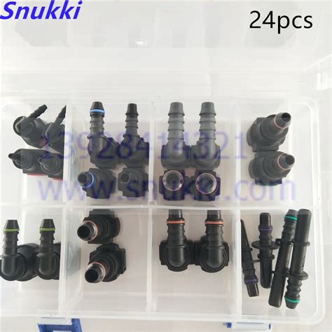 High Quality Sae Fuel Urea Pipe Fittings One Set Auto Fuel Line Quick