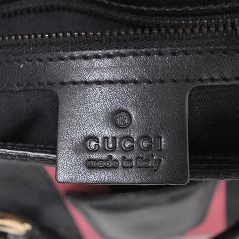Gucci Monogram Horsebit Web Flap Bag Black 25765