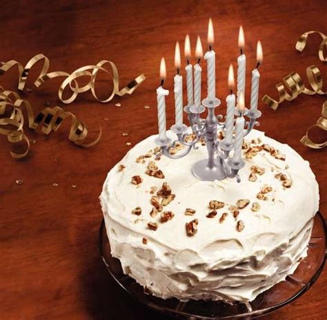 So why don't we give this greatest woman our best wishes on her this special occasion? Classy Birthday Candles : Cake Candelabra