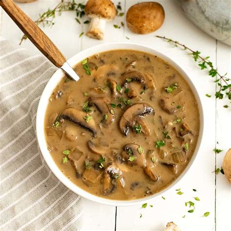 This Is The Best Ever Mushroom Soup This Creamy Mushroom Soup Is Easy