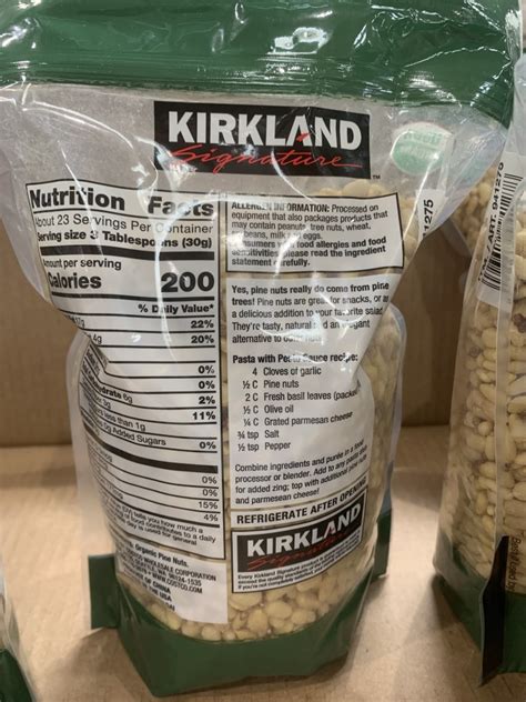 Make gift shopping easy this year. Costco Kirkland Signature Organic Pine Nuts - Costco Fan