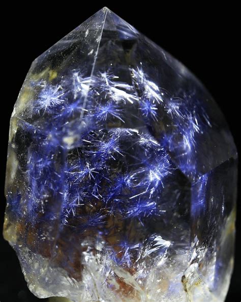 117ct Very Rare Natural Clear Beautiful Blue Dumortierite Crystal Point