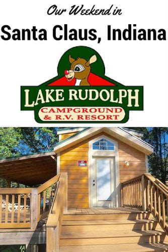 Our Stay At Lake Rudolph Campground And Rv Resort Santa Claus Indiana