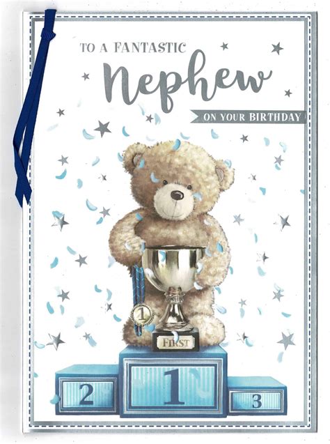 nephew birthday card to a fantastic nephew on your birthday with love ts and cards