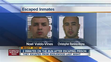 2 Inmates Escape Englewood Federal Correctional Facility Youtube