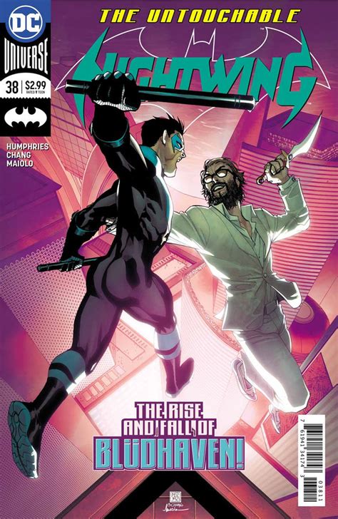 dc comics released page preview and covers of nightwing 38 comic