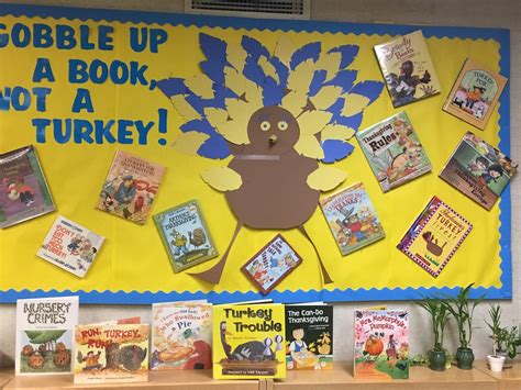 the curly librarian november bulletin boards