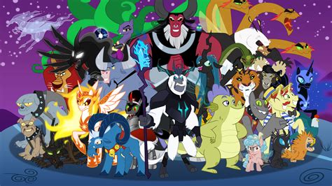 Mlp Villains Collection Finished By Amigogogo On Deviantart