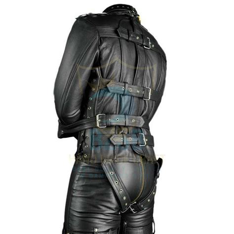 Men Real Leather Straitjacket Leather With Pant Heavy Duty Etsy Uk