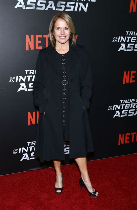 Katherine anne couric, popularly known as katie is a long serving american media personality and author of a best seller. Katie Couric - 'True Memoirs of an International Assassin' Premiere in NYC 11/03/2016 • CelebMafia
