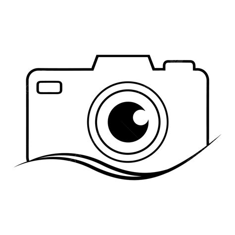 Gambar Logo Ikon Kamera Fotografi Hitam Logo Ikon Kamera Logo Kamera