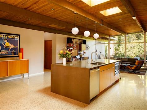 Mid century modern floor tile. The Sleek Beauty of Modern Terrazzo Floors