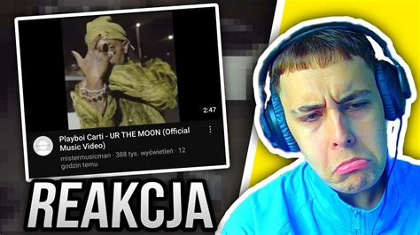 WHITE GUY REACTS TO Playboi Carti UR THE MOON Official Music Video REAKCJA YouTube