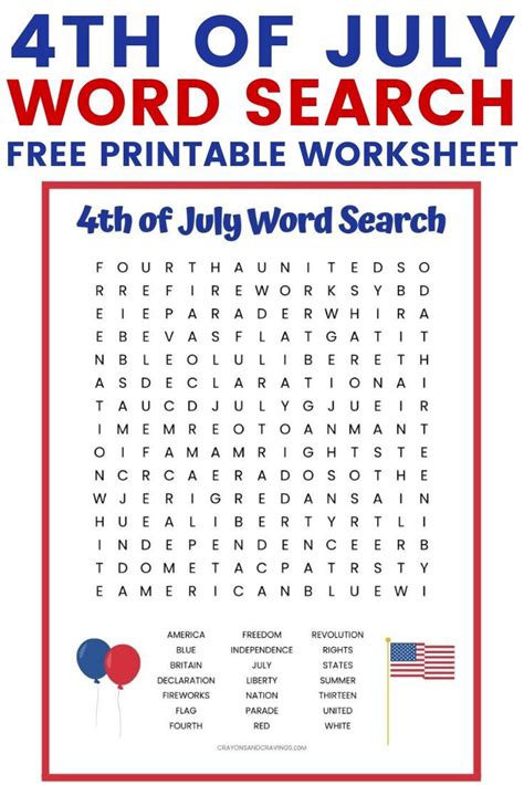 4th Of July Printable Activities
