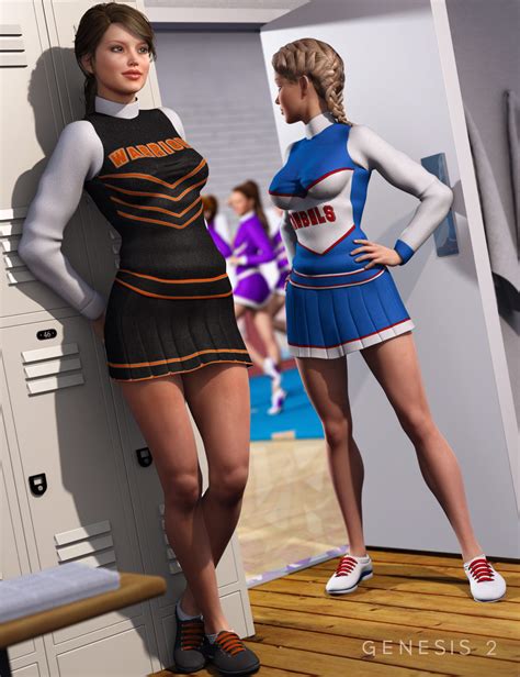 Dforce Cheerleader Outfit For Genesis Females Ubicaciondepersonascdmxgobmx