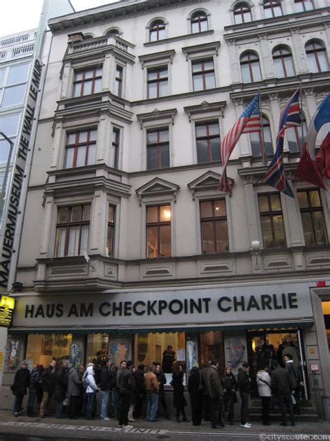 There are four stages in the exhibition. LUV 2 GO: Berlin - Checkpoint Charlie Museum
