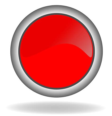 Botón Rojo Icono Imagen Gratis En Pixabay Pixabay