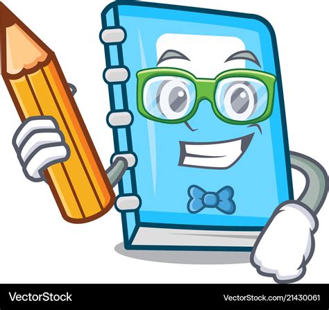 Student Education Character Cartoon Style Vector Image